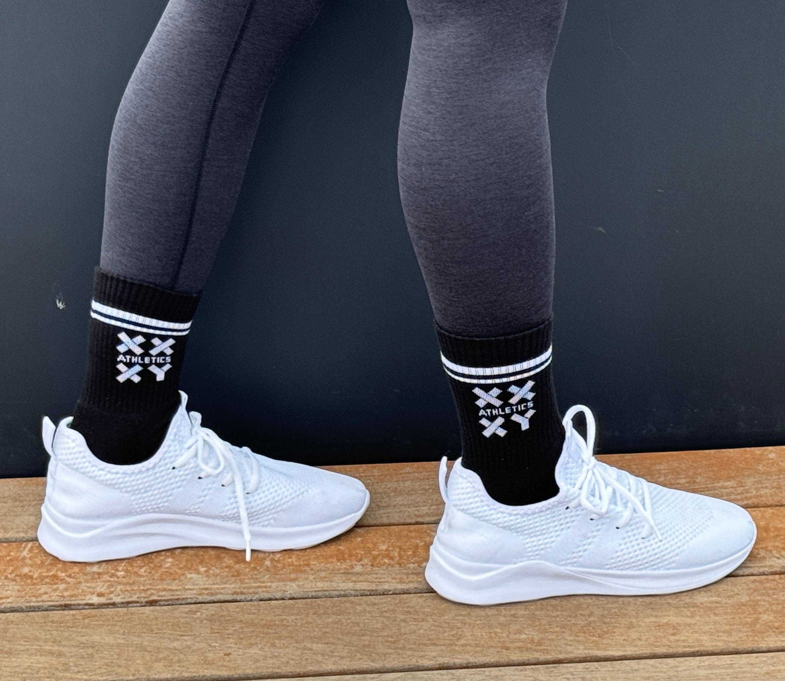 Sporty Candid Crew Socks (XX) that complement any athletic outfit