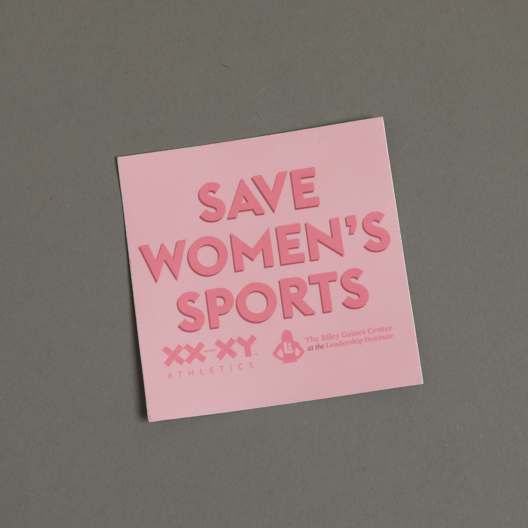 RGI Square Save Women's Sports Sticker