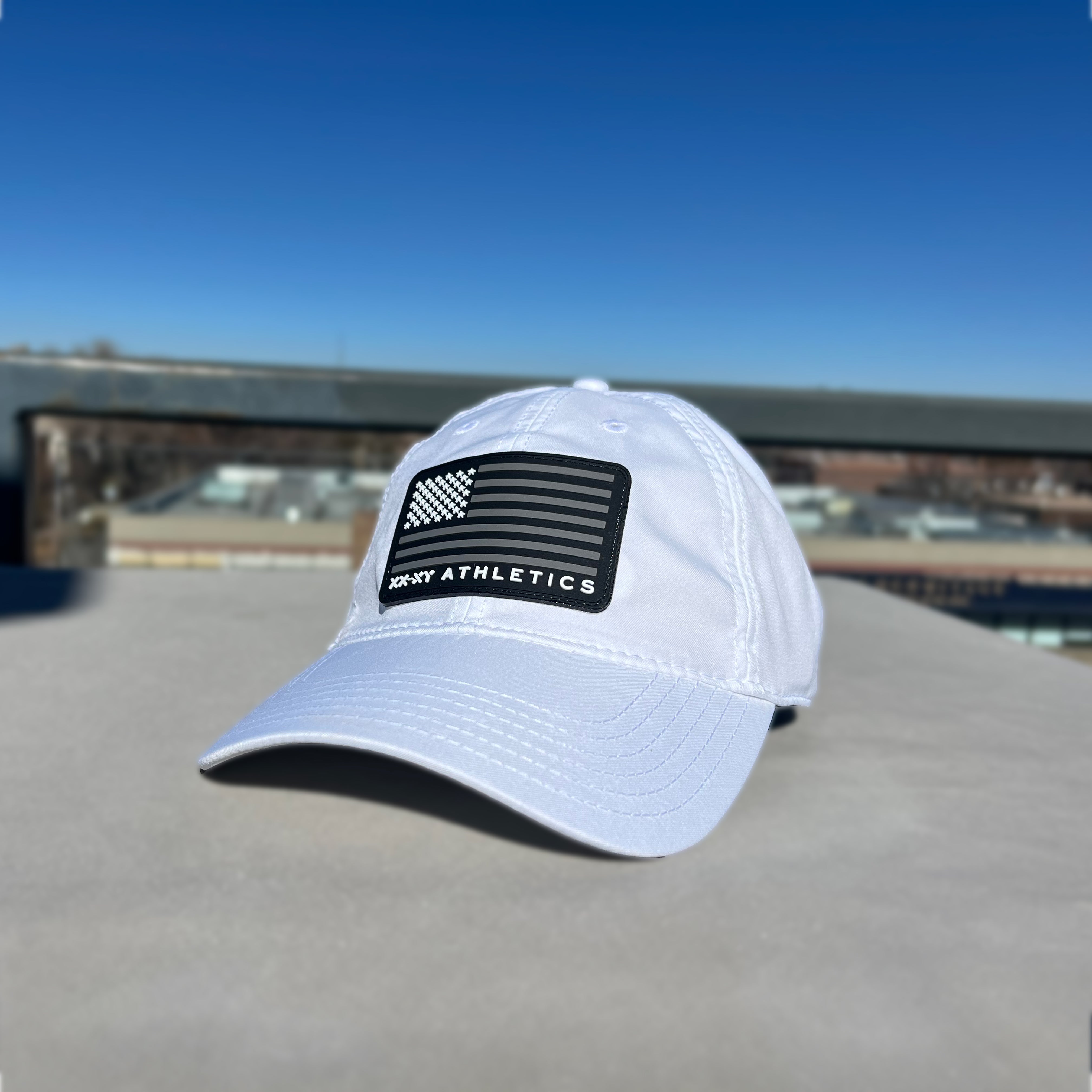 Performance Cap with Logo Flag Patch