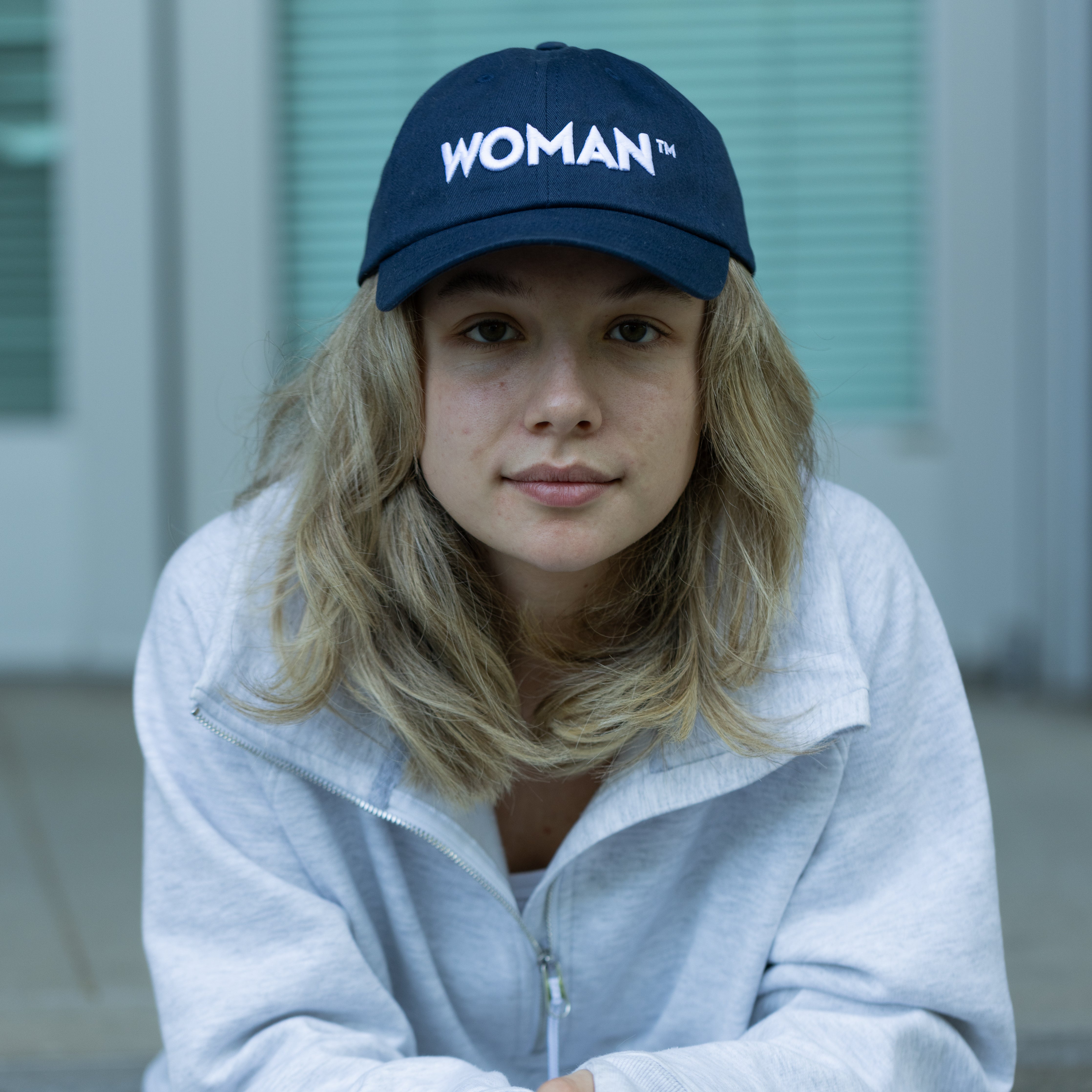 Woman™ Cap on Navy