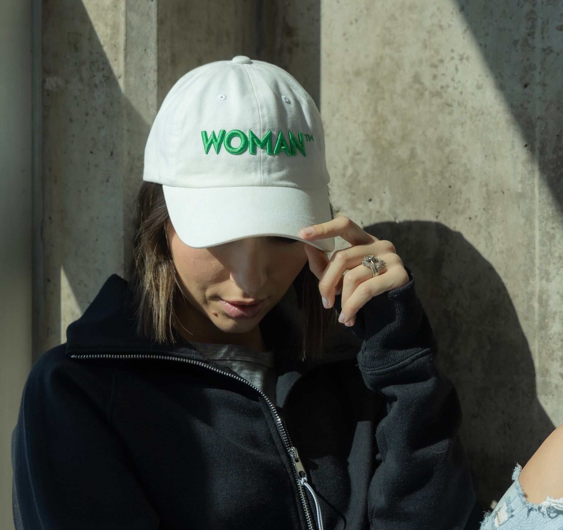 Woman(TM) Cap on White