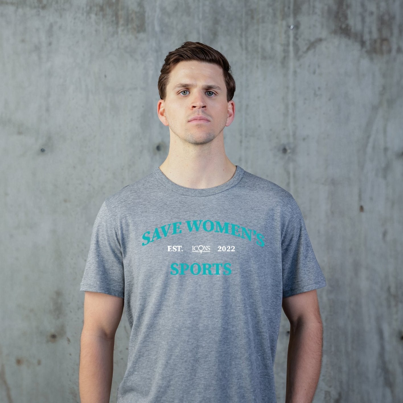 Men's Save Women's Sports x Icons Classic Fit Tee (XY) with a breathable design for optimal performance