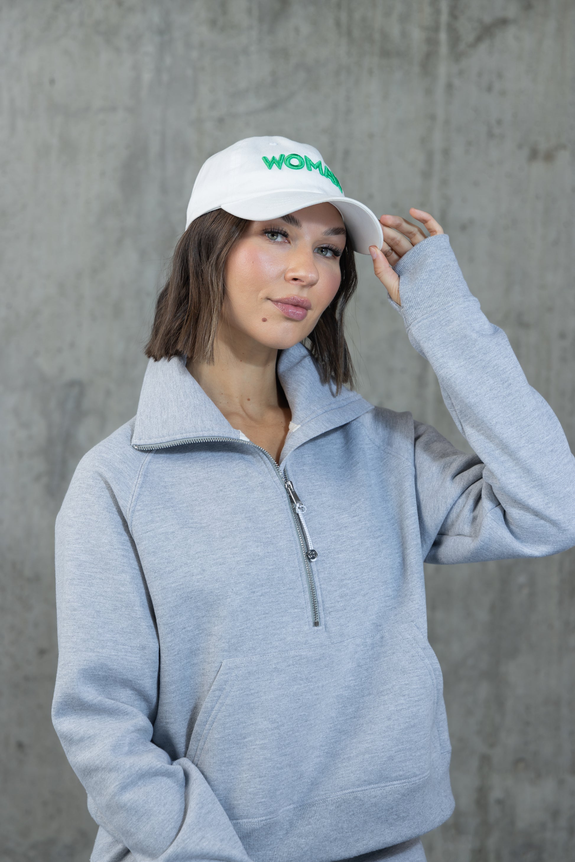 Woman(TM) Cap on White