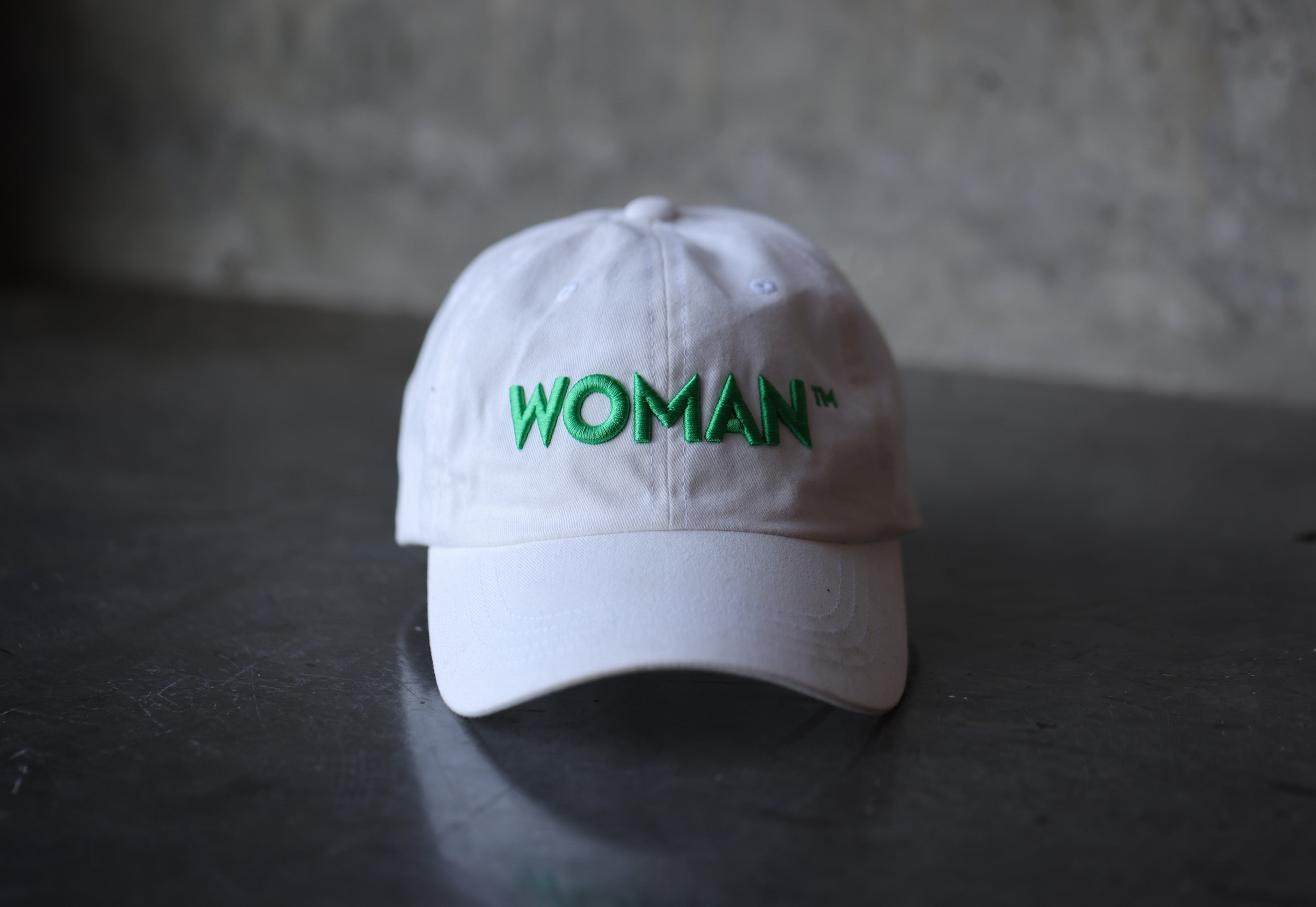 Woman(TM) Cap on White