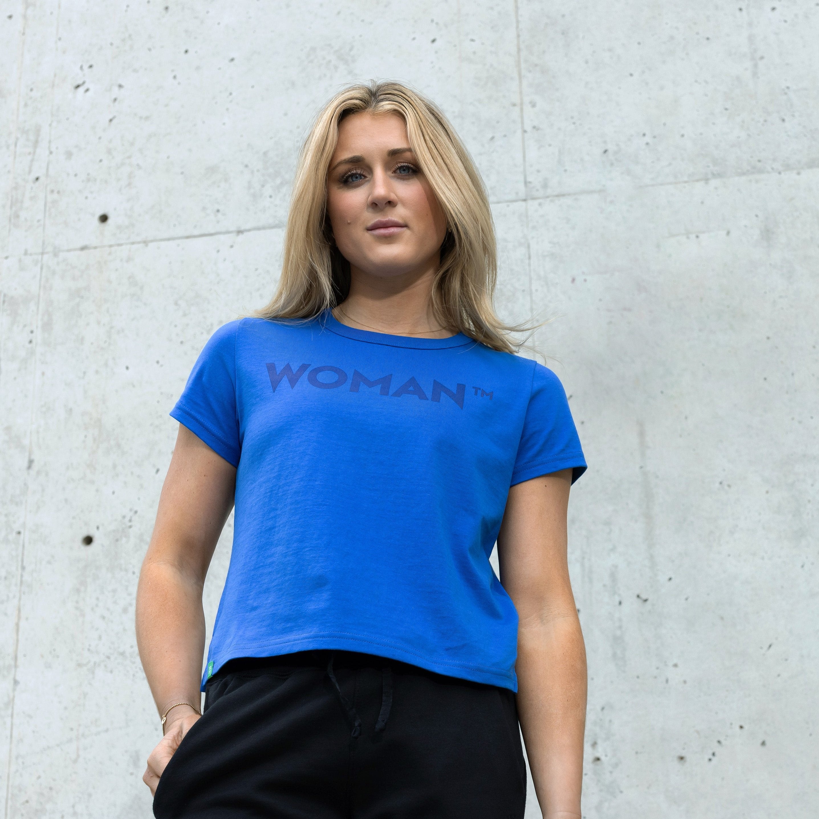 Woman(TM) Tee in soft cotton for casual wear